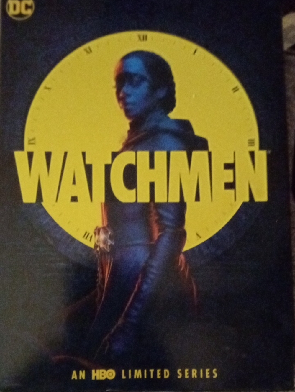 DC Watchmen Dvd Yellow & Black